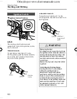 Предварительный просмотр 112 страницы Mazda 2005 mazda 3 Owner'S Manual