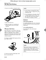 Предварительный просмотр 122 страницы Mazda 2005 mazda 3 Owner'S Manual