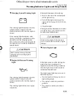 Предварительный просмотр 143 страницы Mazda 2005 mazda 3 Owner'S Manual