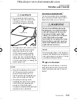 Предварительный просмотр 153 страницы Mazda 2005 mazda 3 Owner'S Manual