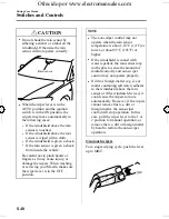 Предварительный просмотр 158 страницы Mazda 2005 mazda 3 Owner'S Manual