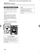 Предварительный просмотр 160 страницы Mazda 2005 mazda 3 Owner'S Manual