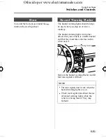 Предварительный просмотр 161 страницы Mazda 2005 mazda 3 Owner'S Manual