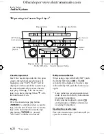 Предварительный просмотр 184 страницы Mazda 2005 mazda 3 Owner'S Manual