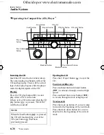 Предварительный просмотр 188 страницы Mazda 2005 mazda 3 Owner'S Manual