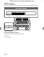 Предварительный просмотр 200 страницы Mazda 2005 mazda 3 Owner'S Manual