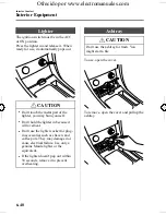 Предварительный просмотр 202 страницы Mazda 2005 mazda 3 Owner'S Manual