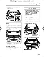 Предварительный просмотр 207 страницы Mazda 2005 mazda 3 Owner'S Manual