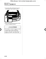 Предварительный просмотр 208 страницы Mazda 2005 mazda 3 Owner'S Manual