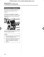 Предварительный просмотр 210 страницы Mazda 2005 mazda 3 Owner'S Manual