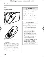 Предварительный просмотр 212 страницы Mazda 2005 mazda 3 Owner'S Manual