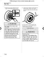 Предварительный просмотр 218 страницы Mazda 2005 mazda 3 Owner'S Manual