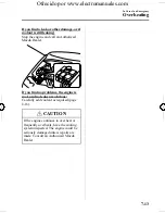 Предварительный просмотр 221 страницы Mazda 2005 mazda 3 Owner'S Manual