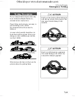 Предварительный просмотр 227 страницы Mazda 2005 mazda 3 Owner'S Manual