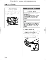 Предварительный просмотр 228 страницы Mazda 2005 mazda 3 Owner'S Manual