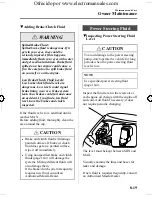 Предварительный просмотр 249 страницы Mazda 2005 mazda 3 Owner'S Manual