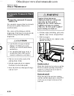 Предварительный просмотр 250 страницы Mazda 2005 mazda 3 Owner'S Manual