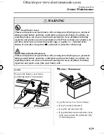 Предварительный просмотр 259 страницы Mazda 2005 mazda 3 Owner'S Manual