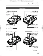 Предварительный просмотр 265 страницы Mazda 2005 mazda 3 Owner'S Manual