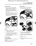 Предварительный просмотр 267 страницы Mazda 2005 mazda 3 Owner'S Manual