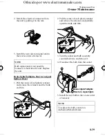 Предварительный просмотр 269 страницы Mazda 2005 mazda 3 Owner'S Manual