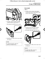 Предварительный просмотр 271 страницы Mazda 2005 mazda 3 Owner'S Manual