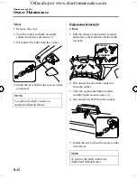 Предварительный просмотр 272 страницы Mazda 2005 mazda 3 Owner'S Manual