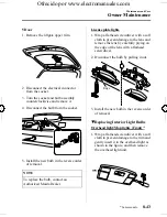 Предварительный просмотр 273 страницы Mazda 2005 mazda 3 Owner'S Manual