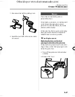 Предварительный просмотр 275 страницы Mazda 2005 mazda 3 Owner'S Manual