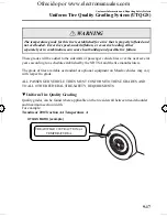 Предварительный просмотр 305 страницы Mazda 2005 mazda 3 Owner'S Manual