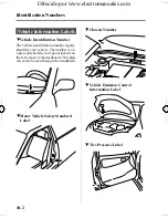 Предварительный просмотр 310 страницы Mazda 2005 mazda 3 Owner'S Manual