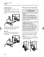 Предварительный просмотр 18 страницы Mazda 2005 MPV Owner'S Manual