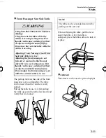 Предварительный просмотр 23 страницы Mazda 2005 MPV Owner'S Manual