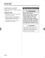 Предварительный просмотр 126 страницы Mazda 2005 MPV Owner'S Manual