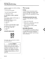 Предварительный просмотр 148 страницы Mazda 2005 MPV Owner'S Manual