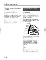 Предварительный просмотр 170 страницы Mazda 2005 MPV Owner'S Manual