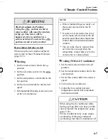 Предварительный просмотр 181 страницы Mazda 2005 MPV Owner'S Manual