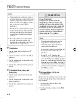 Предварительный просмотр 182 страницы Mazda 2005 MPV Owner'S Manual