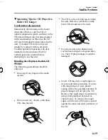 Предварительный просмотр 193 страницы Mazda 2005 MPV Owner'S Manual