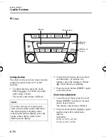 Предварительный просмотр 198 страницы Mazda 2005 MPV Owner'S Manual