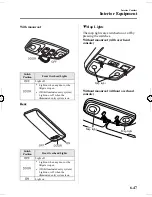 Предварительный просмотр 221 страницы Mazda 2005 MPV Owner'S Manual