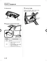 Предварительный просмотр 222 страницы Mazda 2005 MPV Owner'S Manual