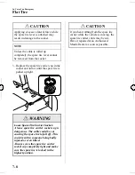 Предварительный просмотр 240 страницы Mazda 2005 MPV Owner'S Manual