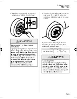 Предварительный просмотр 245 страницы Mazda 2005 MPV Owner'S Manual