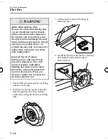 Предварительный просмотр 246 страницы Mazda 2005 MPV Owner'S Manual