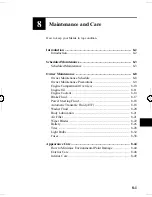 Предварительный просмотр 257 страницы Mazda 2005 MPV Owner'S Manual