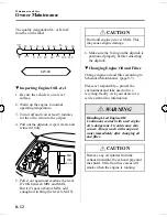 Предварительный просмотр 268 страницы Mazda 2005 MPV Owner'S Manual