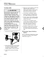 Предварительный просмотр 272 страницы Mazda 2005 MPV Owner'S Manual