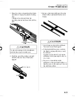 Предварительный просмотр 279 страницы Mazda 2005 MPV Owner'S Manual