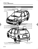 Предварительный просмотр 288 страницы Mazda 2005 MPV Owner'S Manual